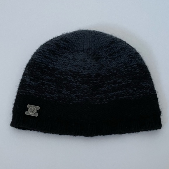 Lululemon Black and Blue Knit Hat - Picture 2 of 5
